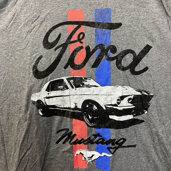 Ford Mustang Car graphic Design T-Shirt 5XL - Picture 2 of 4